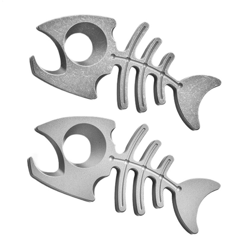 Wine Beer Hat - Flesopener Sleutelhanger Multifunctionele Handblikopener Titaniumlegering Bierhoedopener